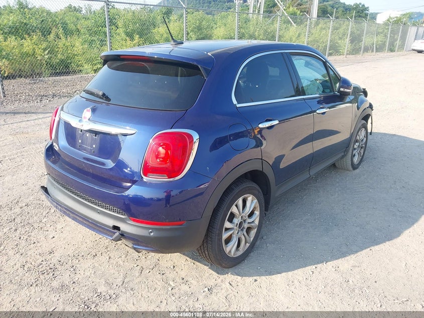 2016 Fiat 500x VIN ZFBCFXDT2GP404706 IAAI salvage auction — FRONT END, Salvage (Pennsylvania), sold $325 on 2026-08-08 (photo 4)
