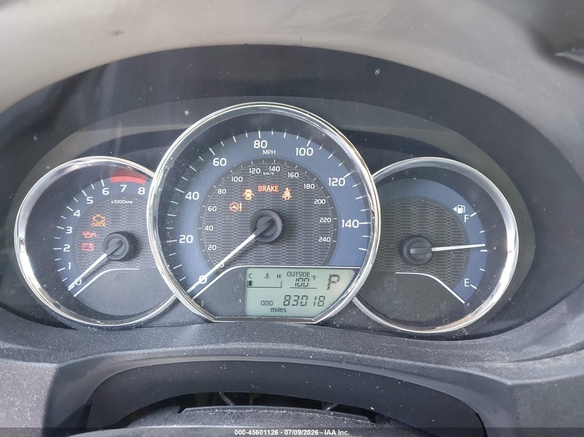 2015 Toyota Corolla VIN 5YFBURHE9FP305822 IAAI salvage auction — REAR END, Duplicate Paperwork (California), sold $4,200 on 2026-07-29 (photo 7)