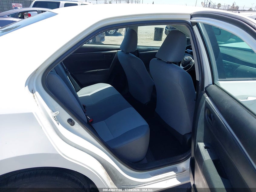2015 Toyota Corolla VIN 5YFBURHE9FP305822 IAAI salvage auction — REAR END, Duplicate Paperwork (California), sold $4,200 on 2026-07-29 (photo 8)