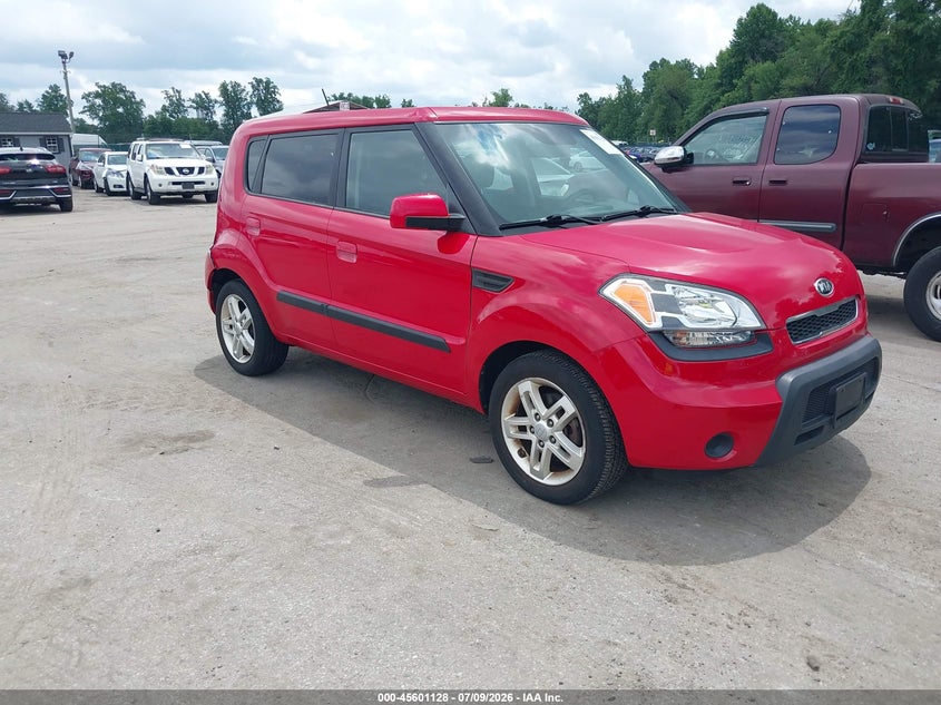 2010 Kia Soul VIN KNDJT2A29A7138409 IAAI salvage auction — NORMAL WEAR, Clear (Maryland), sold $500 on 2026-07-23 (photo 1)