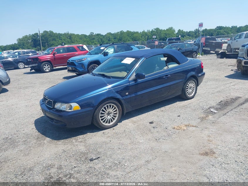 2003 Volvo C70 VIN YV1NC62D43J035956 IAAI salvage auction — RIGHT FRONT, Clear (Maryland), sold $225 on 2026-07-30 (photo 2)