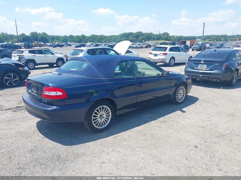2003 Volvo C70 VIN YV1NC62D43J035956 IAAI salvage auction — RIGHT FRONT, Clear (Maryland), sold $225 on 2026-07-30 (photo 4)