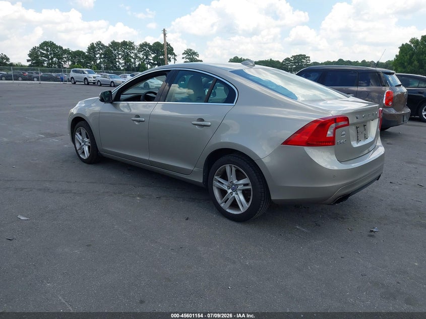 2015 Volvo S60 VIN YV140MFD1F1301439 IAAI salvage auction — NORMAL WEAR, Salvage Title, sold $1,300 on 2026-07-22 (photo 3)