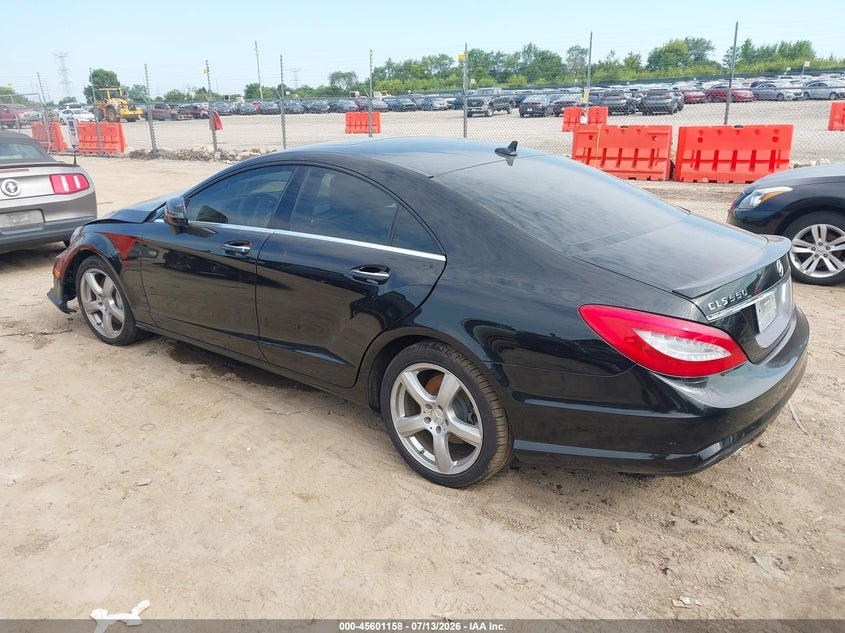 2014 Mercedes-benz Cls-klasse VIN WDDLJ9BB7EA095287 IAAI salvage auction — FRONT END, Salvage (Illinois), sold $2,325 on 2026-09-02 (photo 3)