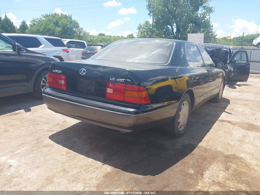 1996 Lexus Ls 400 VIN JT8BH22F8T0060853 IAAI salvage auction — NORMAL WEAR, Clear (Oklahoma), sold $75 on 2026-07-22 (photo 4)