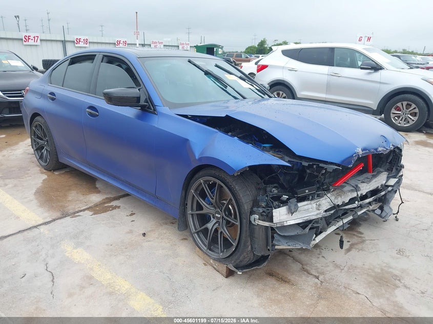 2020 BMW 3er VIN WBA5U9C03LFJ44750 — IAAI salvage auction photo