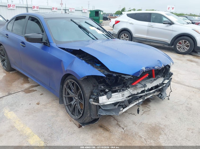 2020 BMW 3er VIN WBA5U9C03LFJ44750 IAAI salvage auction — FRONT END, Salvage Title, sold $11,100 on 2026-08-30 (photo 6)