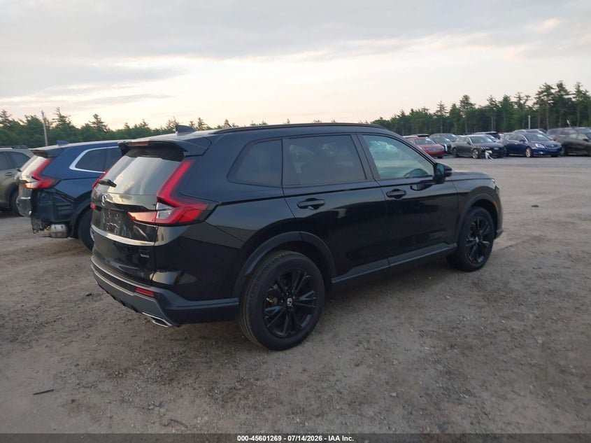 2026 Honda Cr-v VIN 7FARS6H91TE015124 IAAI salvage auction — LEFT SIDE, Wait Title, sold $24,275 on 2026-09-11 (photo 4)