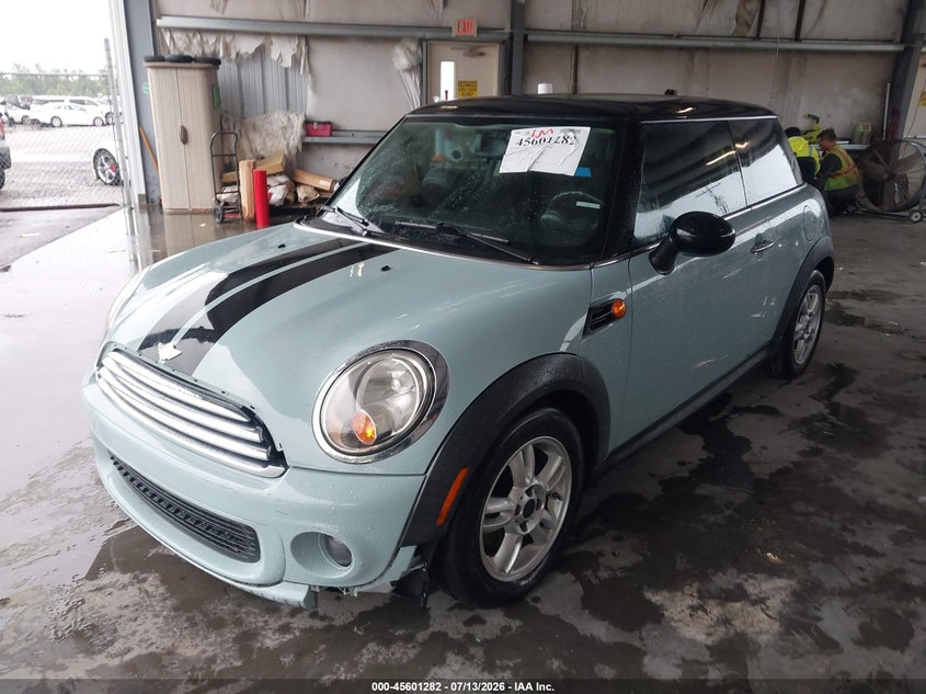 2012 Mini Cooper VIN WMWSU3C51CT257609 IAAI salvage auction — NORMAL WEAR, Clear (Louisiana), sold $675 on 2026-07-28 (photo 2)