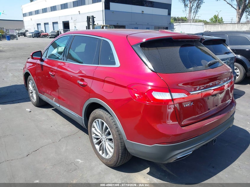 2016 Lincoln Mkx VIN 2LMPJ6KRXGBL33678 IAAI salvage auction — FRONT END, Salvage Certificate (California), sold $1,500 on 2026-07-29 (photo 3)