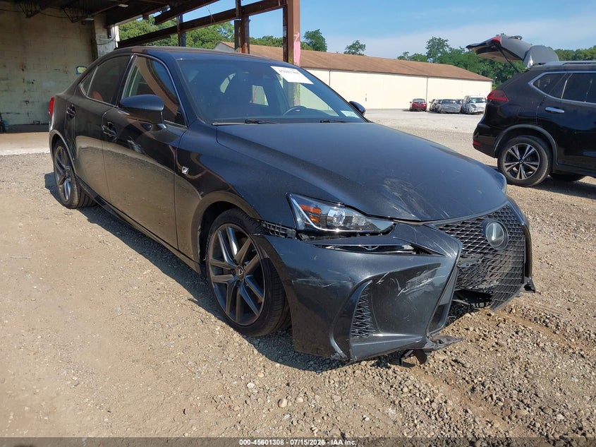 2019 Lexus Is VIN JTHC81D22K5035344 — IAAI salvage auction photo
