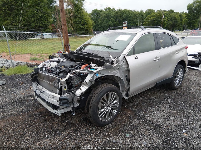 2021 Toyota Venza VIN JTEAAAAH1MJ051241 IAAI salvage auction — FRONT END, Clear (South Carolina), sold $8,900 on 2026-08-01 (photo 2)