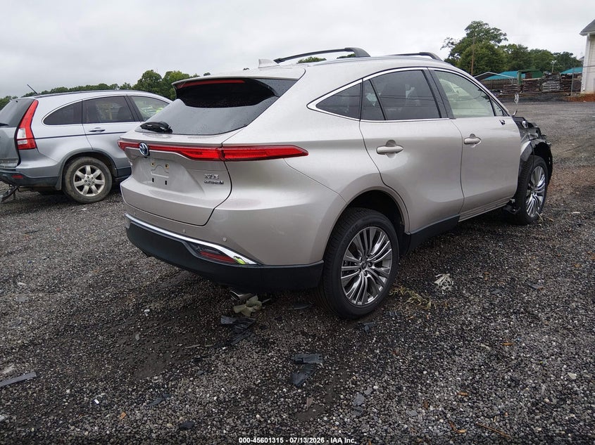 2021 Toyota Venza VIN JTEAAAAH1MJ051241 IAAI salvage auction — FRONT END, Clear (South Carolina), sold $8,900 on 2026-08-01 (photo 4)