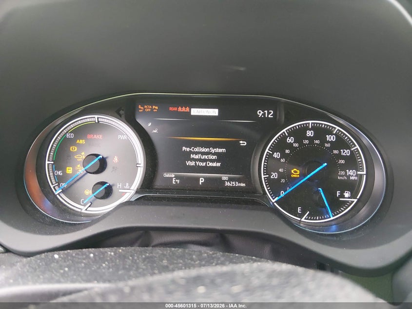 2021 Toyota Venza VIN JTEAAAAH1MJ051241 IAAI salvage auction — FRONT END, Clear (South Carolina), sold $8,900 on 2026-08-01 (photo 7)