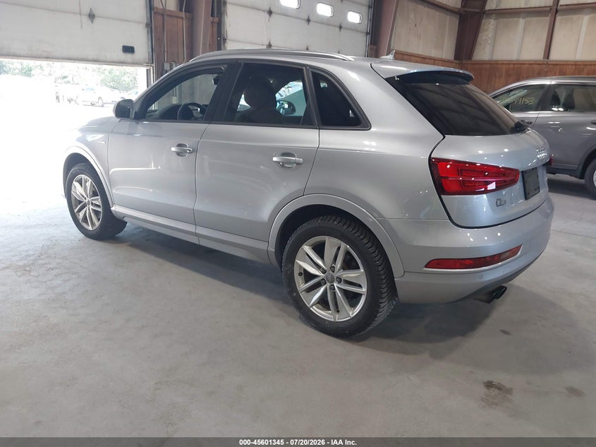 2018 Audi Q3 VIN WA1ECCFSXJR032842 IAAI salvage auction — RIGHT FRONT, Mv-907A (New York), sold $5,700 on 2026-07-29 (photo 3)