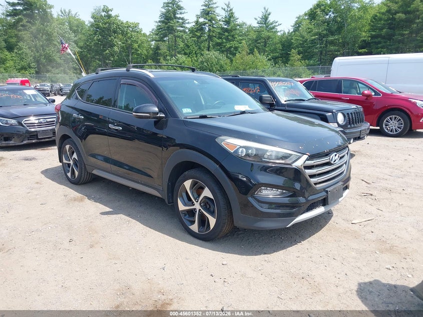 2017 Hyundai Tucson VIN KM8J3CA25HU303384 IAAI salvage auction — NORMAL WEAR, Clear (Massachusetts), sold $2,800 on 2026-07-31 (photo 1)