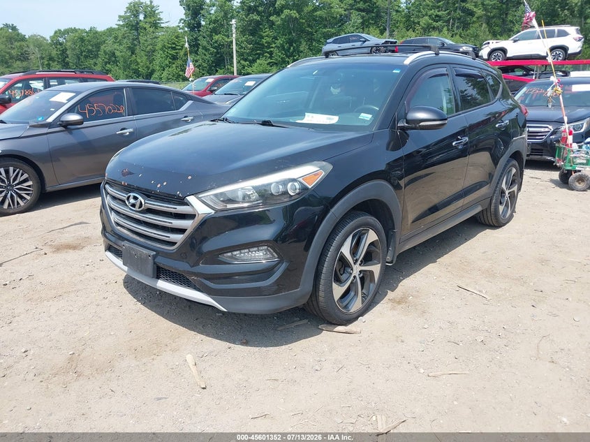 2017 Hyundai Tucson VIN KM8J3CA25HU303384 IAAI salvage auction — NORMAL WEAR, Clear (Massachusetts), sold $2,800 on 2026-07-31 (photo 2)