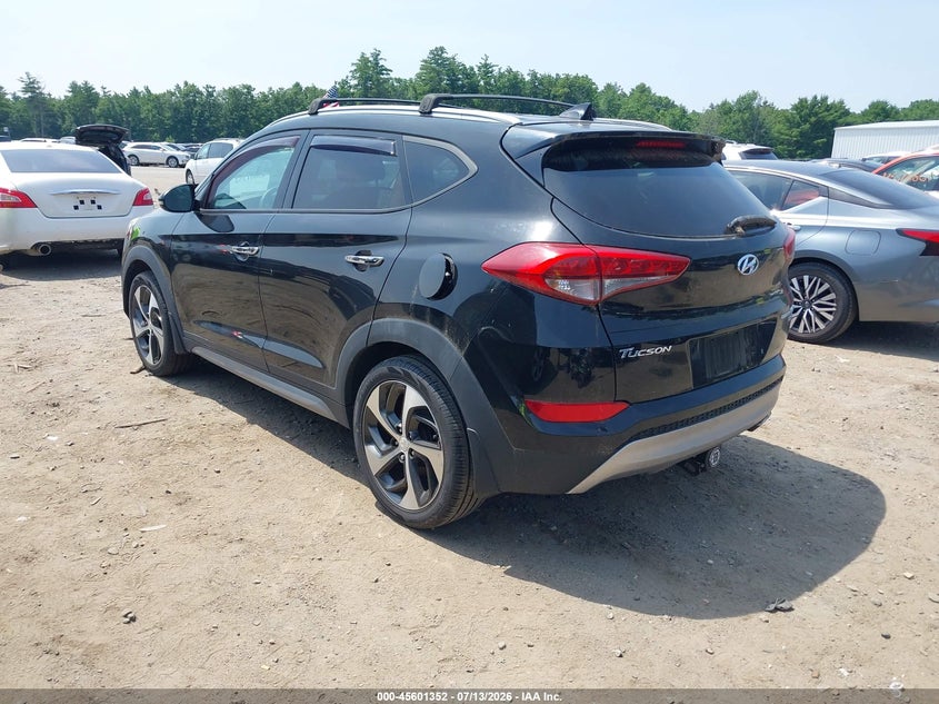 2017 Hyundai Tucson VIN KM8J3CA25HU303384 IAAI salvage auction — NORMAL WEAR, Clear (Massachusetts), sold $2,800 on 2026-07-31 (photo 3)