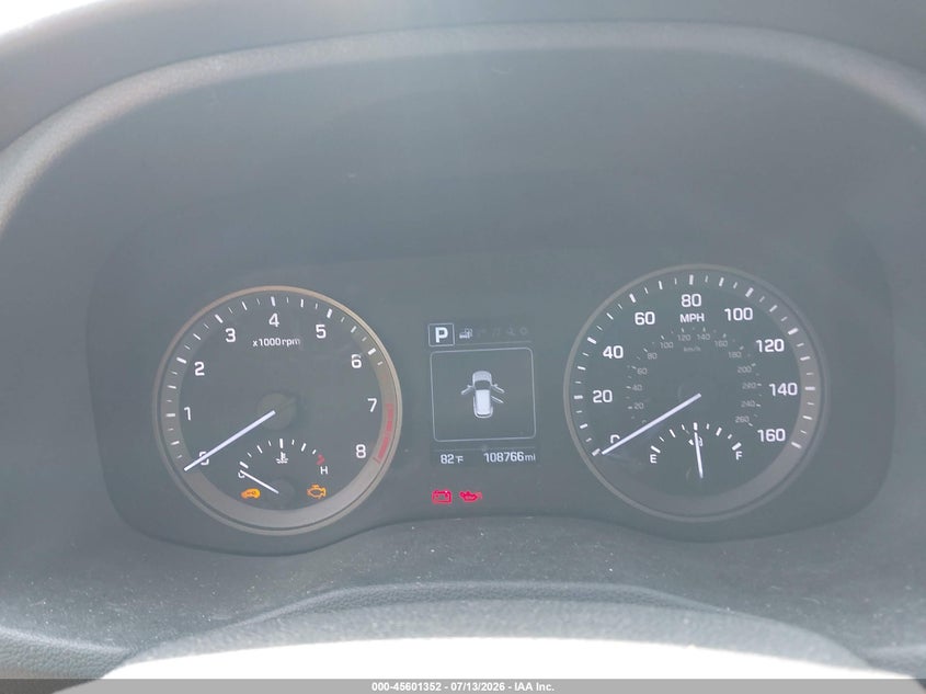 2017 Hyundai Tucson VIN KM8J3CA25HU303384 IAAI salvage auction — NORMAL WEAR, Clear (Massachusetts), sold $2,800 on 2026-07-31 (photo 7)