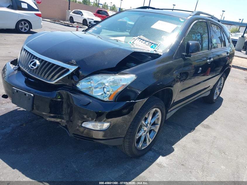 2009 Lexus Rx VIN 2T2HK31U79C096949 IAAI salvage auction — FRONT END, Salvage Certificate (California), sold $2,400 on 2026-07-31 (photo 2)