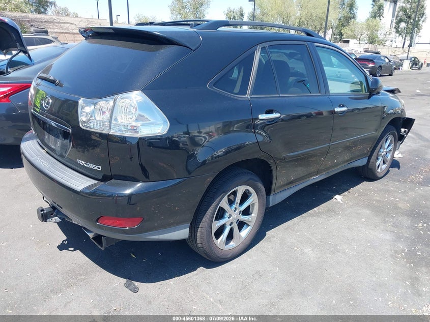 2009 Lexus Rx VIN 2T2HK31U79C096949 IAAI salvage auction — FRONT END, Salvage Certificate (California), sold $2,400 on 2026-07-31 (photo 4)