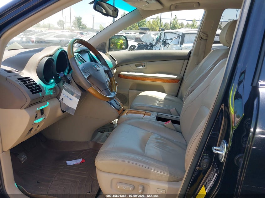 2009 Lexus Rx VIN 2T2HK31U79C096949 IAAI salvage auction — FRONT END, Salvage Certificate (California), sold $2,400 on 2026-07-31 (photo 5)