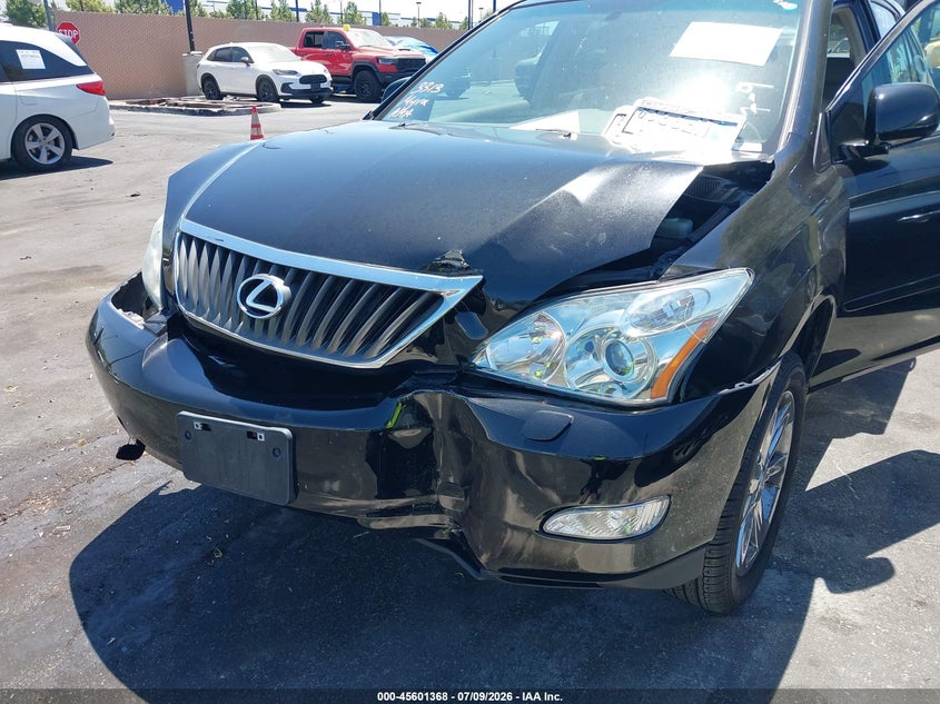 2009 Lexus Rx VIN 2T2HK31U79C096949 IAAI salvage auction — FRONT END, Salvage Certificate (California), sold $2,400 on 2026-07-31 (photo 6)