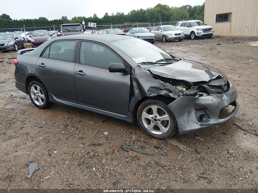 2013 Toyota Corolla VIN 5YFBU4EE7DP084192 IAAI salvage auction — RIGHT FRONT, Salvage Title, sold $900 on 2026-08-02 (photo 1)