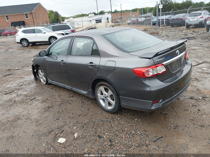 2013 Toyota Corolla VIN 5YFBU4EE7DP084192 IAAI salvage auction — RIGHT FRONT, Salvage Title, sold $900 on 2026-08-02 (photo 3)