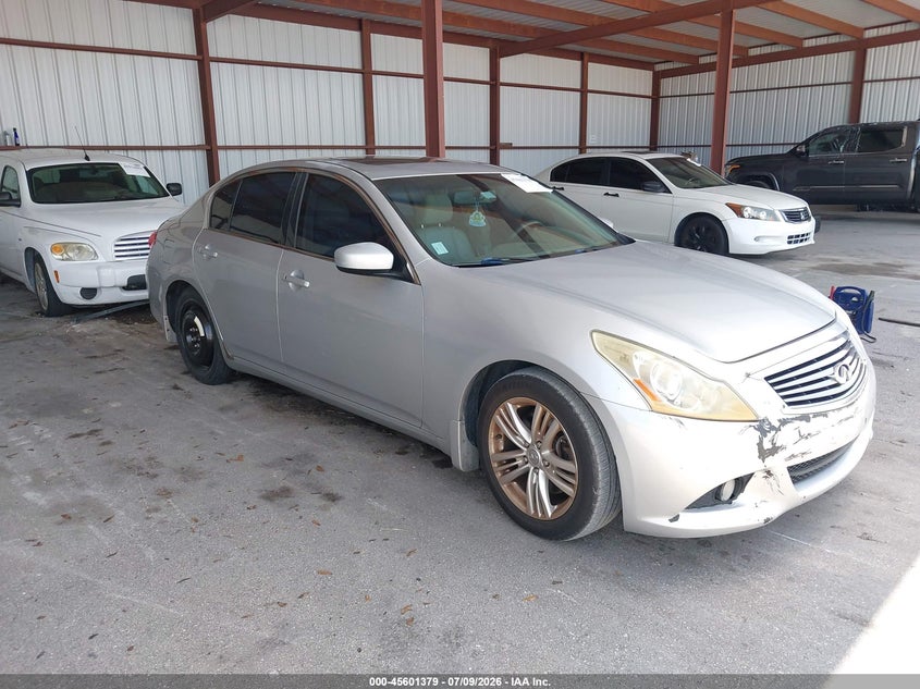 2013 Infiniti VIN JN1CV6APXDM715849 IAAI salvage auction — NORMAL WEAR, Salvage Title, sold $325 on 2026-07-29 (photo 1)