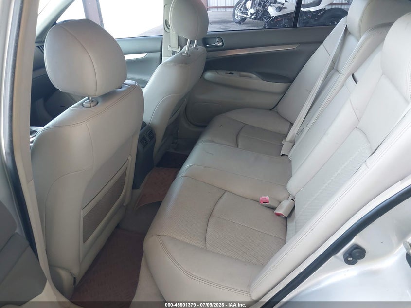 2013 Infiniti VIN JN1CV6APXDM715849 IAAI salvage auction — NORMAL WEAR, Salvage Title, sold $325 on 2026-07-29 (photo 8)