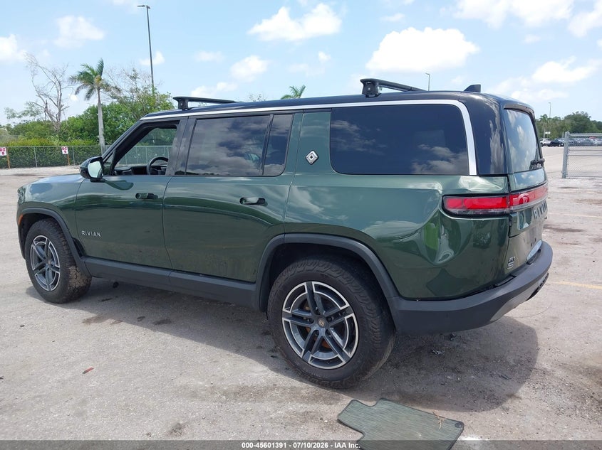 2025 Rivian R1s VIN 7PDSGBBA3SN055515 IAAI salvage auction — REAR END, Wait Title, sold $23,300 on 2026-09-24 (photo 3)