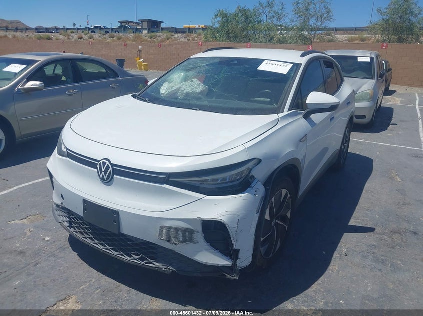 2021 Volkswagen Id.4 VIN WVGRMPE20MP054695 IAAI salvage auction — LEFT FRONT, Salvage (California), sold $6,200 on 2026-08-05 (photo 2)