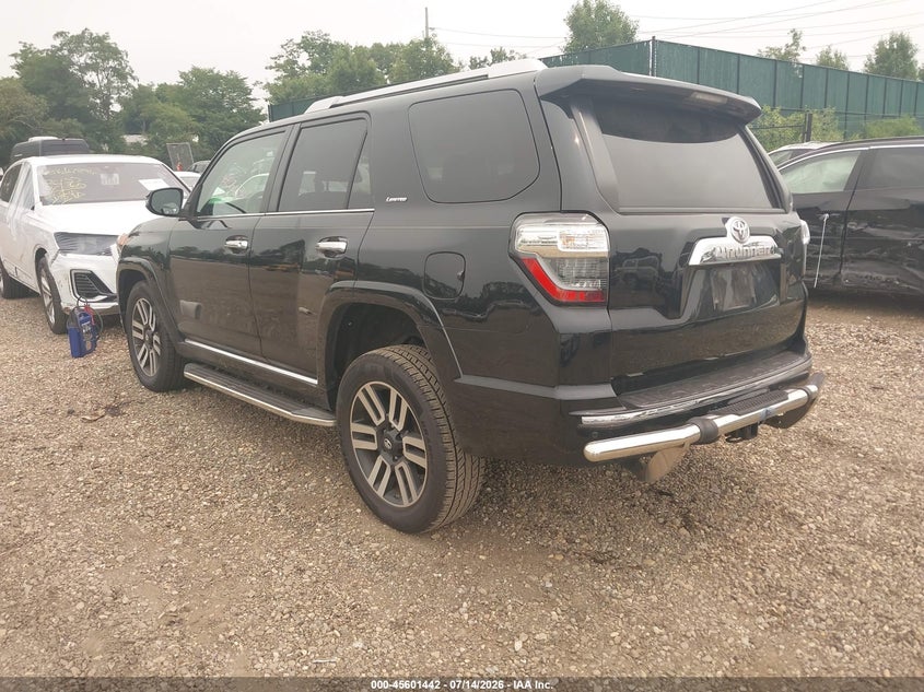 2018 Toyota 4runner VIN JTEBU5JR0J5549088 IAAI salvage auction — RIGHT FRONT, Salvage Title, sold $12,500 on 2026-07-28 (photo 3)