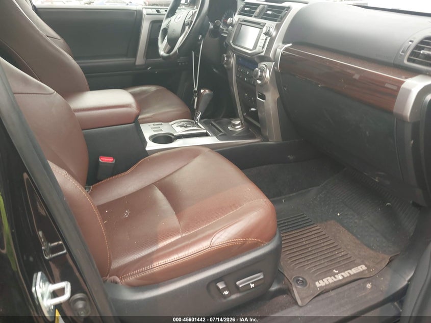 2018 Toyota 4runner VIN JTEBU5JR0J5549088 IAAI salvage auction — RIGHT FRONT, Salvage Title, sold $12,500 on 2026-07-28 (photo 5)