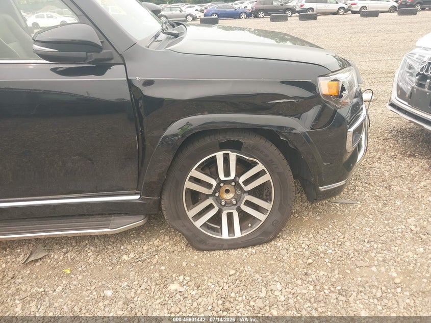 2018 Toyota 4runner VIN JTEBU5JR0J5549088 IAAI salvage auction — RIGHT FRONT, Salvage Title, sold $12,500 on 2026-07-28 (photo 6)