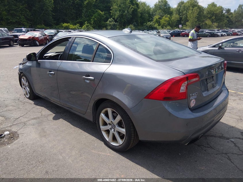 2016 Volvo S60 VIN YV126MFK2G2406751 IAAI salvage auction — LEFT FRONT, Salvage Title, sold $675 on 2026-07-30 (photo 3)