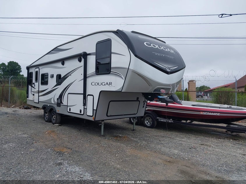 2022 Keystone Rv other VIN 4YDFCGL21NL510349 IAAI salvage auction — WATER/FLOOD, Salvage (North Carolina), sold $7,900 on 2026-08-14 (photo 1)