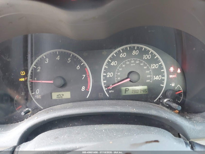 2009 Toyota Corolla VIN JTDBL40E99J026378 IAAI salvage auction — NORMAL WEAR, Original (Texas), sold $2,375 on 2026-07-29 (photo 7)