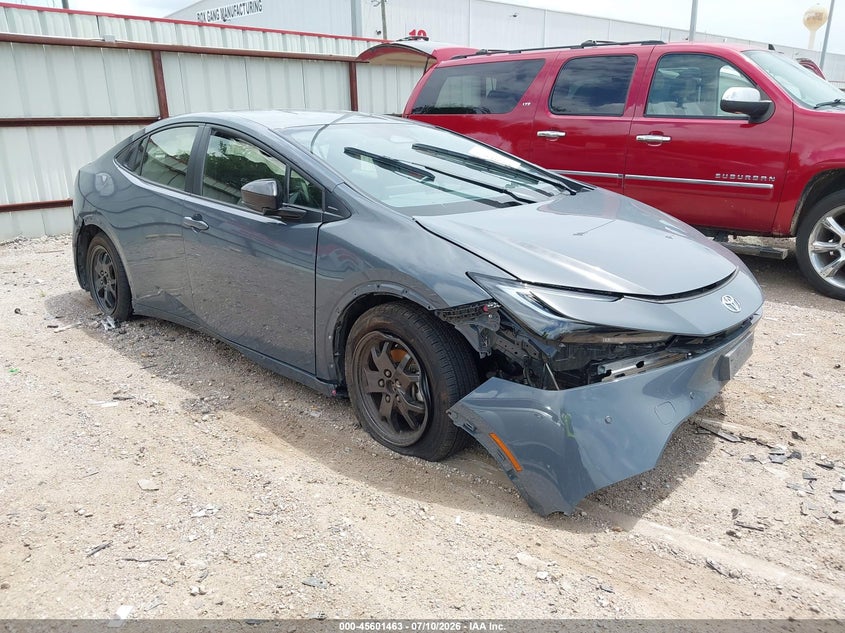 2025 Toyota Prius VIN JTDACAAU9S3051114 IAAI salvage auction — UNDERCARRIAGE, Enterprise Vehicles Clear Only (Texas), sold $8,000 on 2026-07-15 (photo 1)