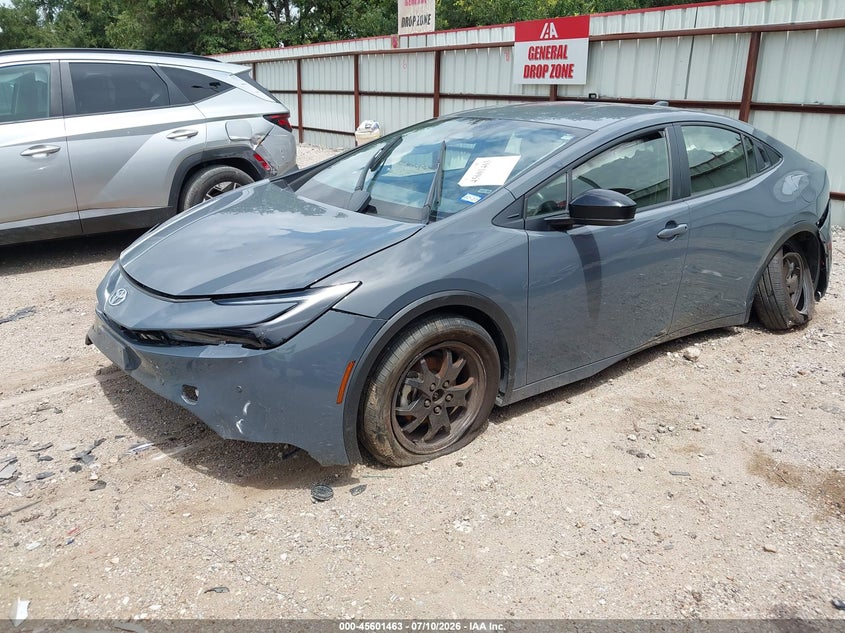2025 Toyota Prius VIN JTDACAAU9S3051114 IAAI salvage auction — UNDERCARRIAGE, Enterprise Vehicles Clear Only (Texas), sold $8,000 on 2026-07-15 (photo 2)