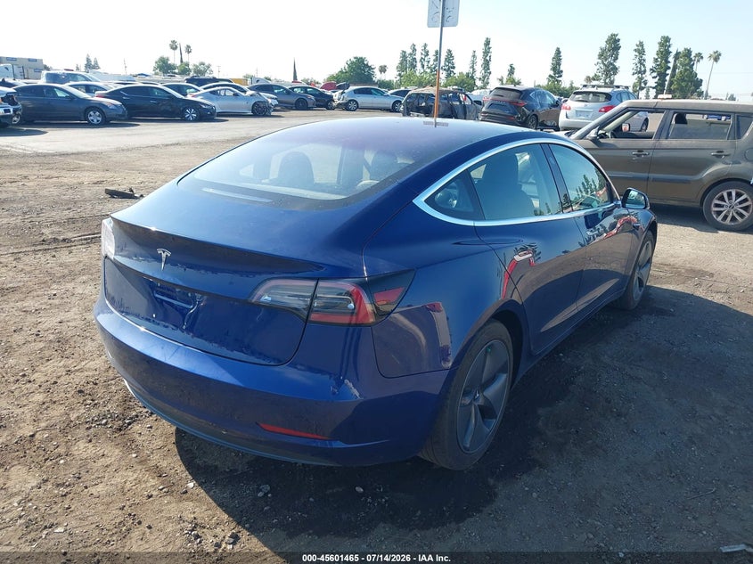 2018 Tesla Model 3 VIN 5YJ3E1EA9JF022894 IAAI salvage auction — UNDERCARRIAGE, Salvage (California), sold $5,000 on 2026-08-21 (photo 4)