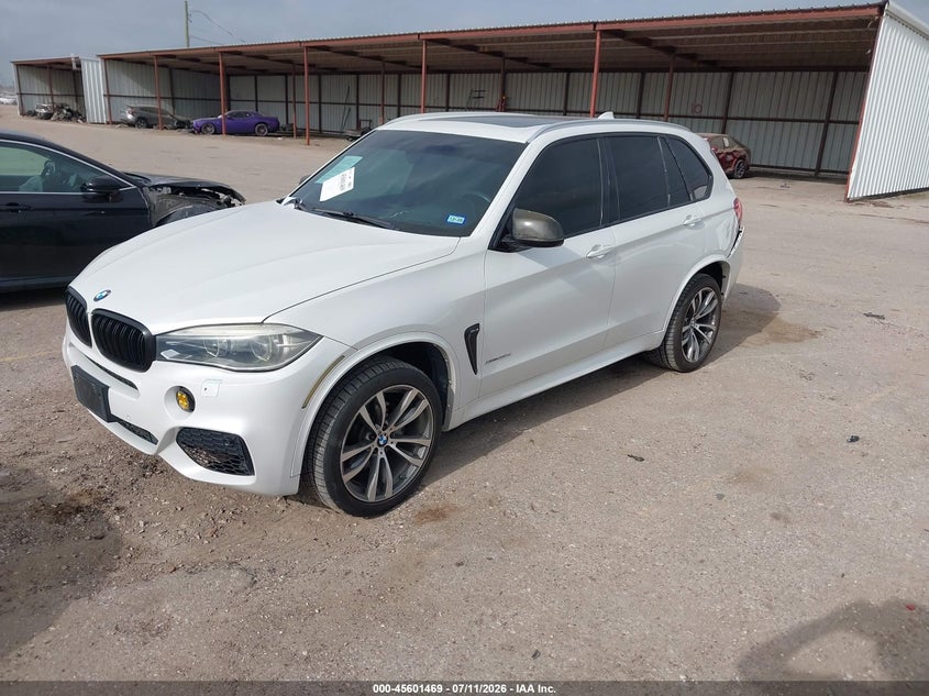 2015 BMW X5 VIN 5UXKS4C52F0N07782 IAAI salvage auction — REAR END, Wait Title, sold $5,600 on 2026-09-02 (photo 2)