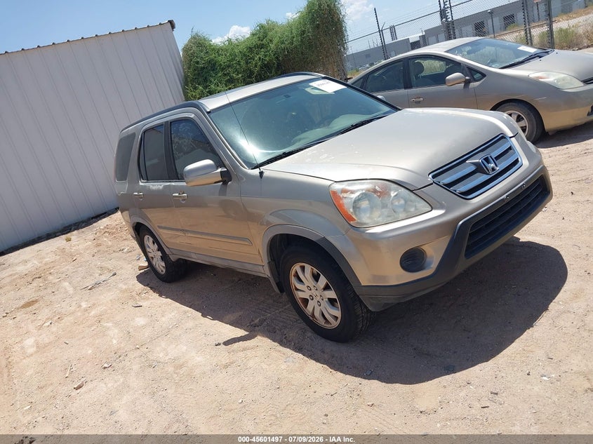 2005 Honda Cr-v VIN JHLRD78905C039123 IAAI salvage auction — NORMAL WEAR, Clear-Dealer Only (Arizona), sold $1,350 on 2026-07-30 (photo 1)