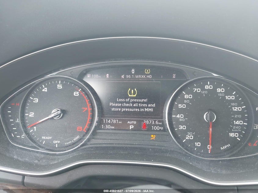 2020 Audi Q5 VIN WA1ANAFY8L2040693 IAAI salvage auction — LEFT FRONT, Salvage Title, sold $900 on 2026-07-29 (photo 7)