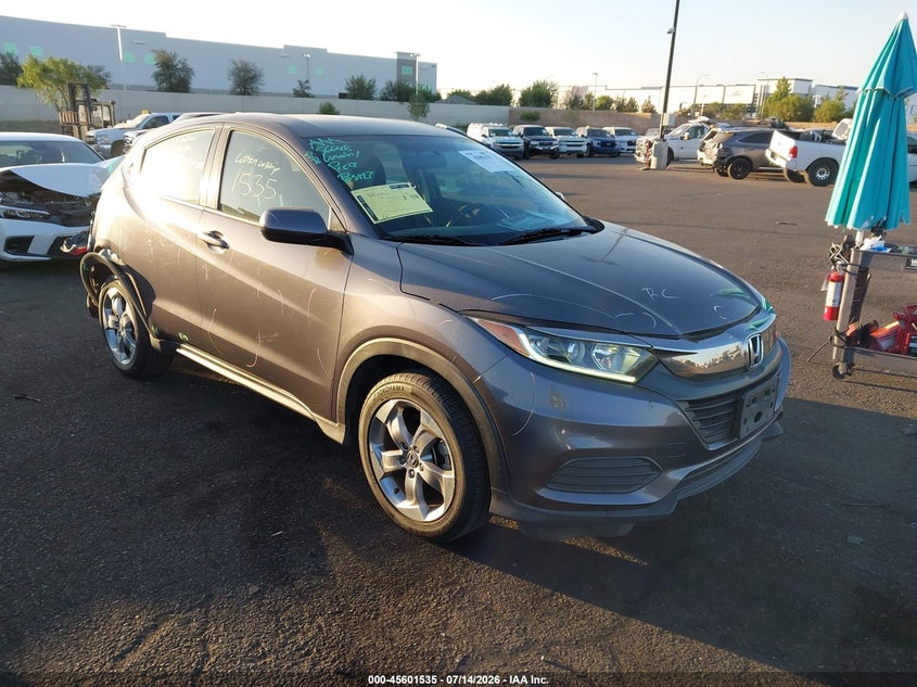 2019 Honda Hr-v VIN 3CZRU5H3XKG715304 IAAI salvage auction — REAR END, Salvage Certificate (California), sold $3,650 on 2026-07-19 (photo 1)