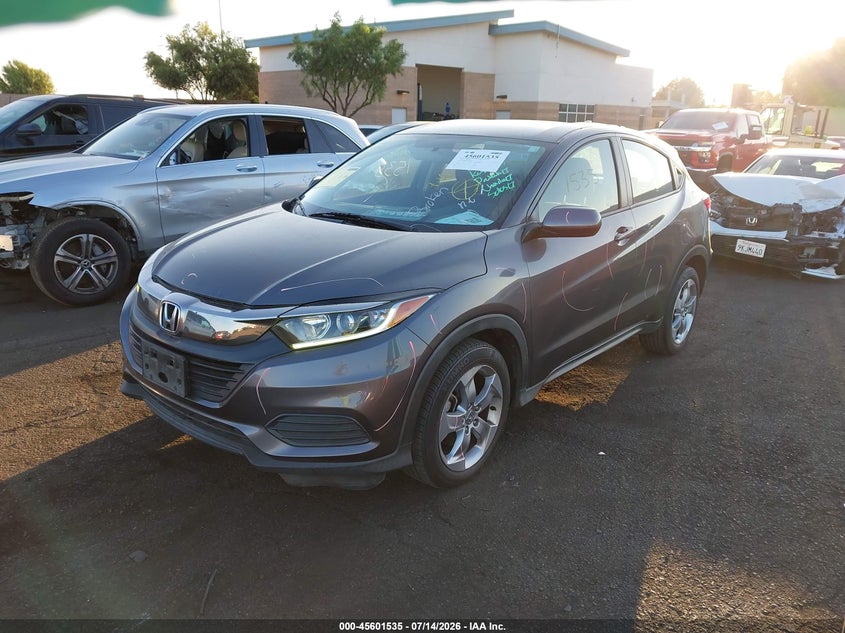 2019 Honda Hr-v VIN 3CZRU5H3XKG715304 IAAI salvage auction — REAR END, Salvage Certificate (California), sold $3,650 on 2026-07-19 (photo 2)
