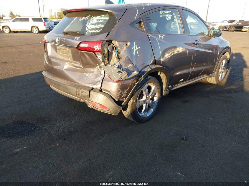 2019 Honda Hr-v VIN 3CZRU5H3XKG715304 IAAI salvage auction — REAR END, Salvage Certificate (California), sold $3,650 on 2026-07-19 (photo 4)