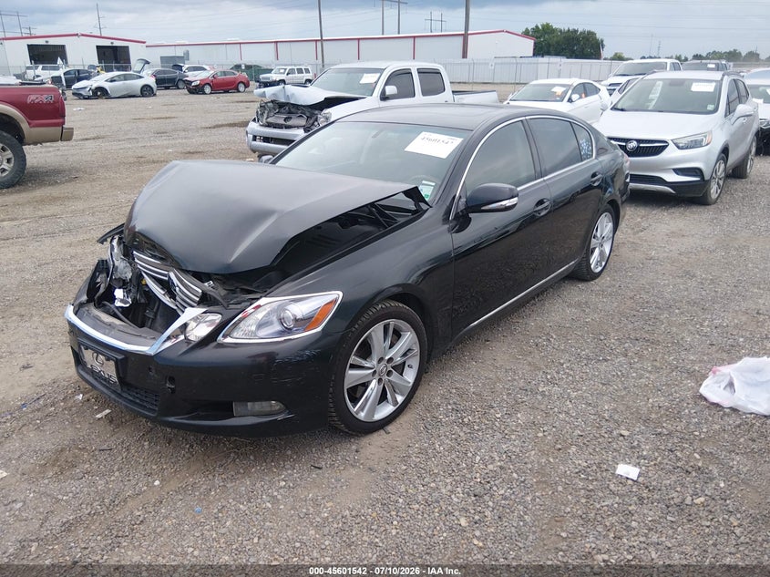 2011 Lexus Gs 450h VIN JTHBC1KS2B5023949 IAAI salvage auction — FRONT END, Salvage (Louisiana), sold $125 on 2026-07-29 (photo 2)