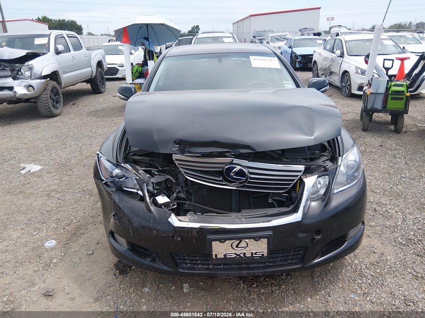 2011 Lexus Gs 450h VIN JTHBC1KS2B5023949 IAAI salvage auction — FRONT END, Salvage (Louisiana), sold $125 on 2026-07-29 (photo 6)